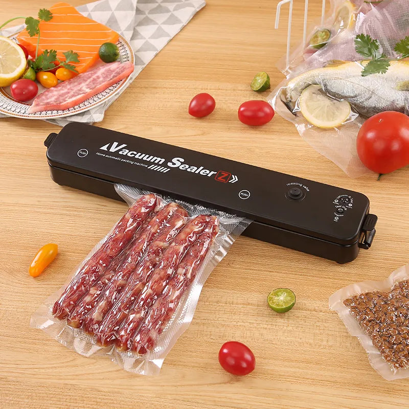 Vacuum Sealer Packaging Machine Household Food Automatic Vacuum Sealing Machine Small Plastic Sealing Machine Vacuum Ma ShopOnlyDeal