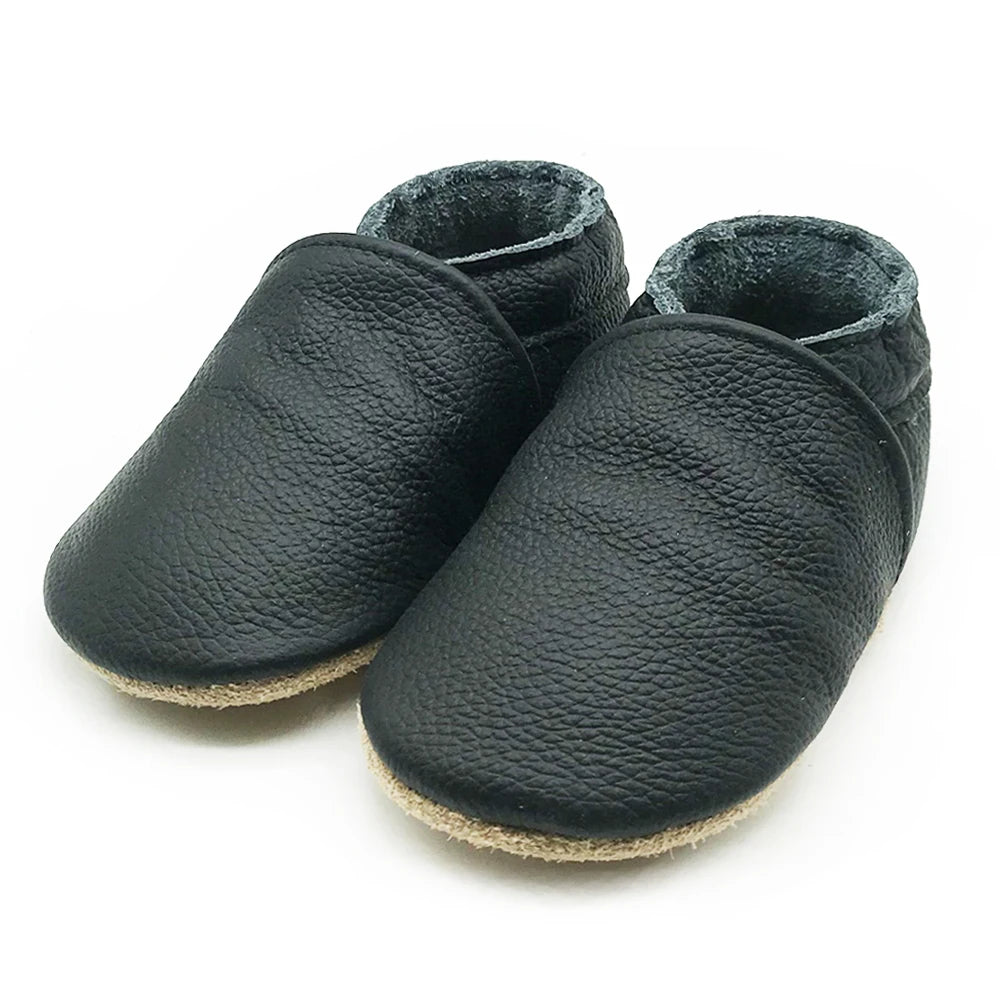 Soft Cow Leather Bebe Baby Shoes: Newborn Booties for Infant Toddler Moccasins - Ideal First Walkers' Slippers ShopOnlyDeal