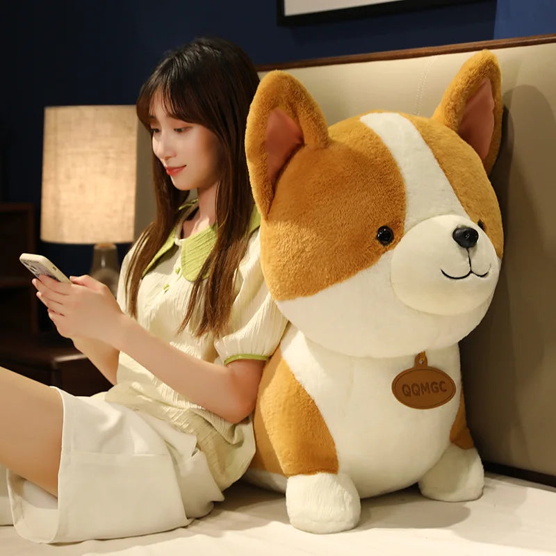 New Plush Fluffy Corgi Pillow - Cute Sexy Ass Dog Plushie Dolls - Stuffed Soft Animal Toys - Creative Gifts (25-55CM) ShopOnlyDeal