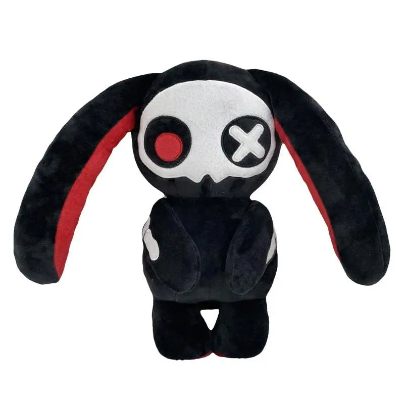 New Dark Reborn Rabbit Doll Plush Toy Dreadful Scary Bunny Plush Pillow Gothic Home Decor Long Ears Rabbit Horror Doll Kids Toys ShopOnlyDeal