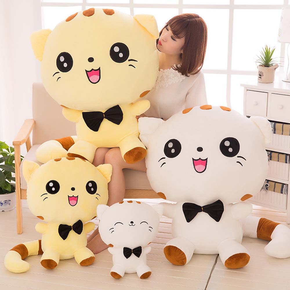 Cute Kawaii Big Face Cat Plush Dolls 20 cm Toys Soft Doll Cushion Sofa Pillow Gift Kids Party Stuffed Animals ShopOnlyDeal