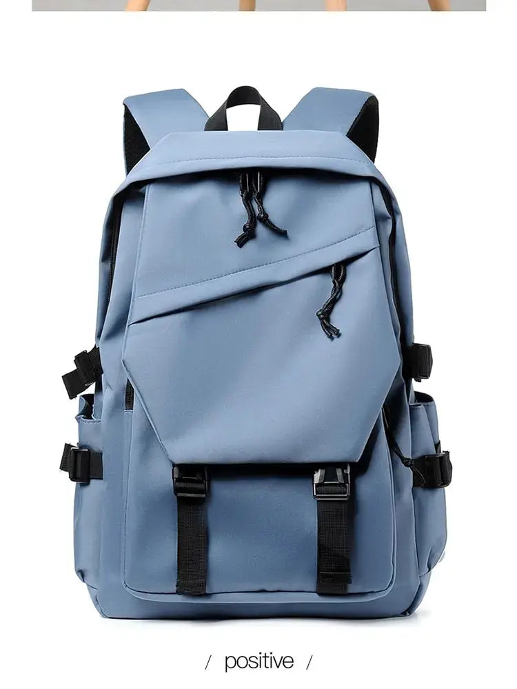 Fashionable and Functional 15 Inch Polyester Waterproof Men's Backpack - Perfect for Students and Professionals ShopOnlyDeal