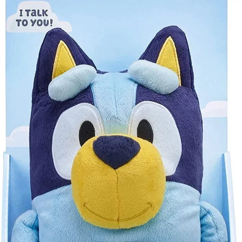 New A Family Of Bluey Talking Plush Bingo Dog Music Plush Toys Bluey Anime Figure Cute Animal Sing Dog Doll Christmas Gifts Kids ShopOnlyDeal