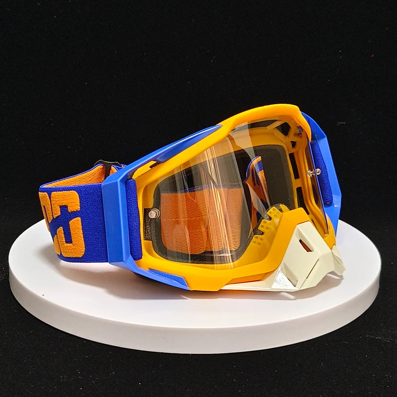 New Men's Motocross Goggles | Anti-Fog Enduro Motorcycle Glasses | Dirt Bike MX MTB Riding Sunglasses with HD Mirrored Lens ShopOnlyDeal