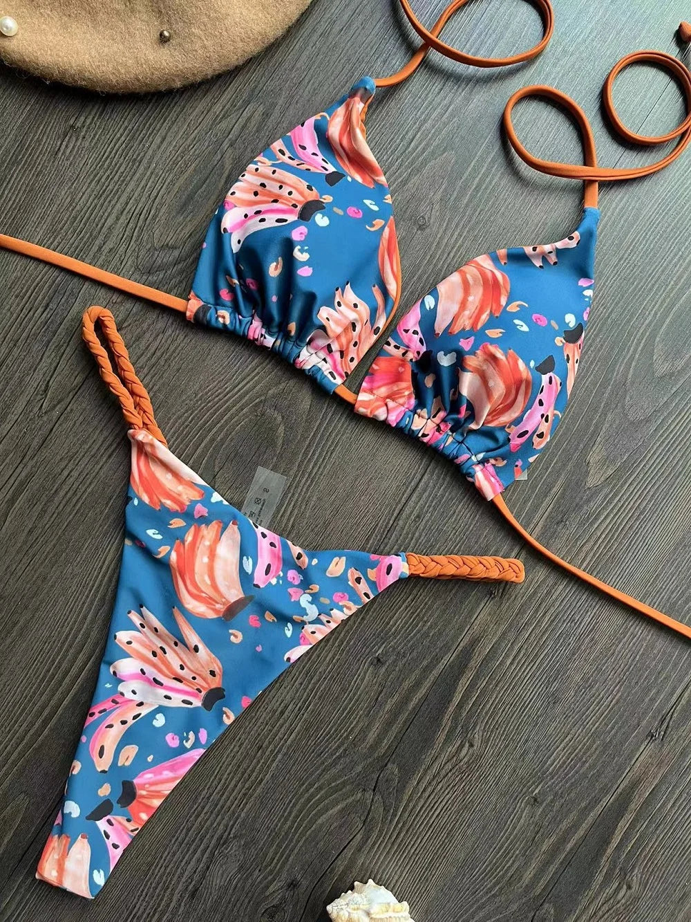 Bikini High Waist Swimsuit Sexy Thong Bikini Set Zebra Print Women Brazilian Swimwear 2023 New Biquini Swim Bathing Suits Women ShopOnlyDeal