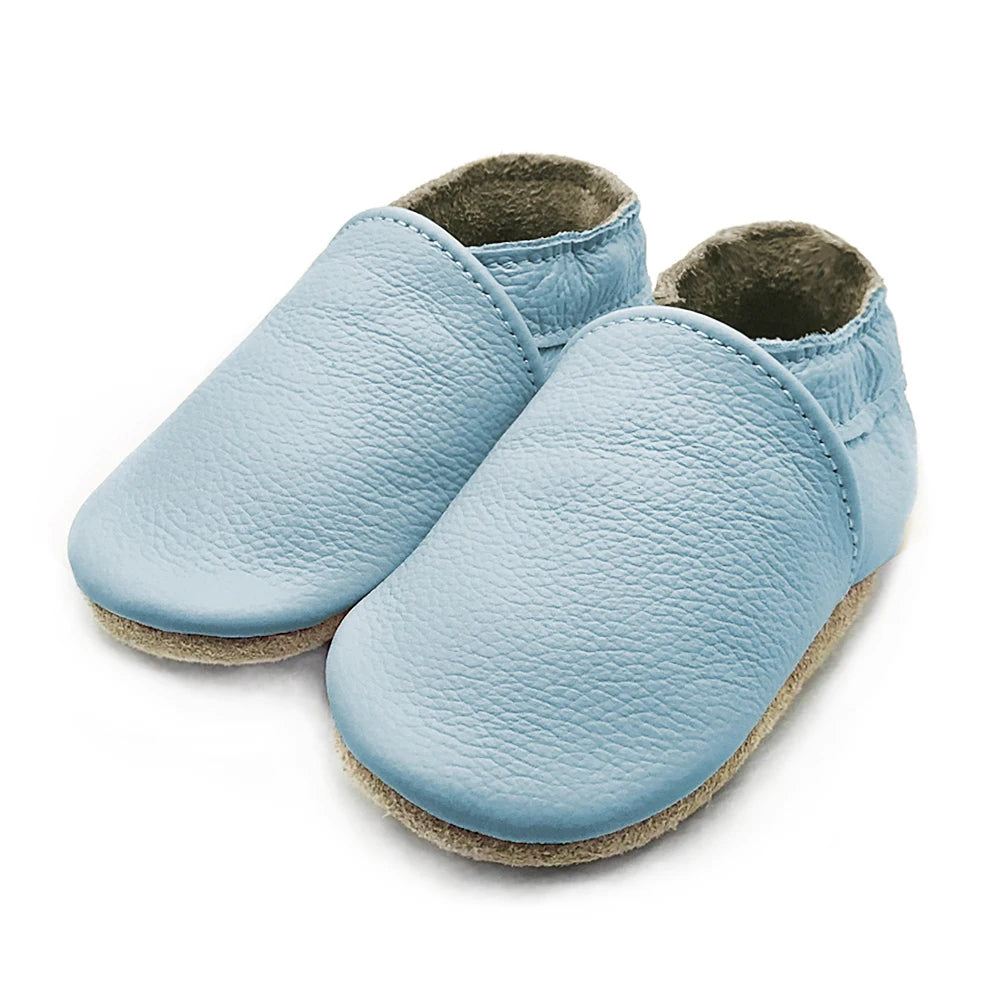 Soft Cow Leather Bebe Baby Shoes: Newborn Booties for Infant Toddler Moccasins - Ideal First Walkers' Slippers ShopOnlyDeal