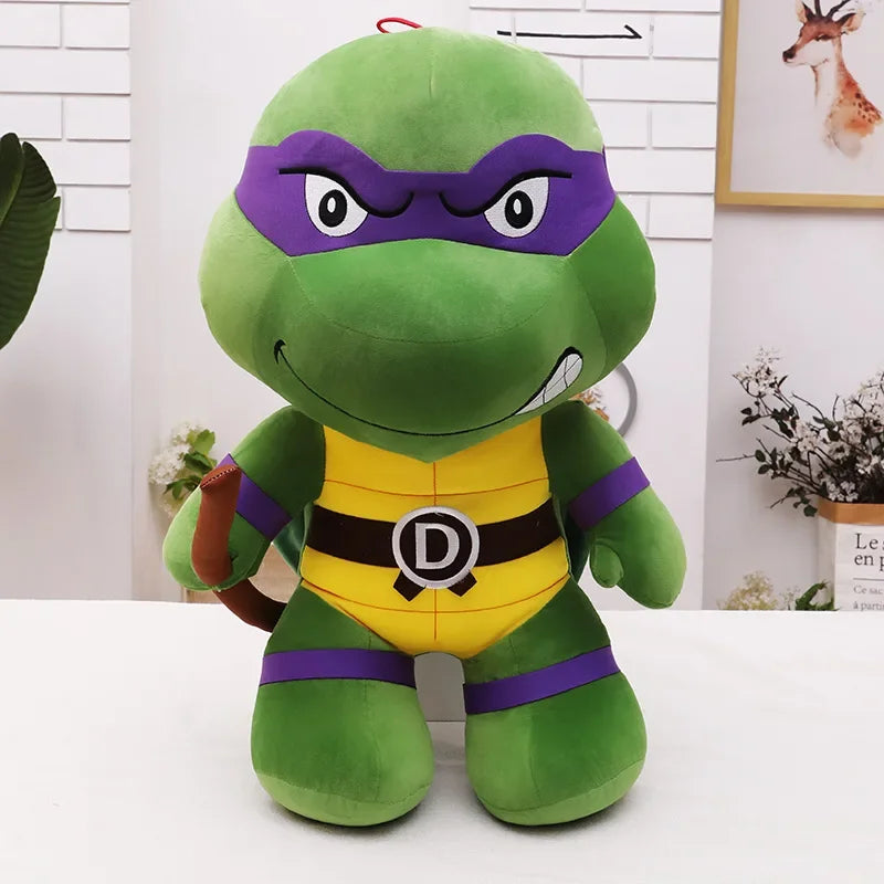 2023 New Q Version Teenage Mutant Ninja Turtles Cute Plush Doll Big Eyed Turtle Variant Era Doll Pillow Rag Doll Birthday Gift ShopOnlyDeal