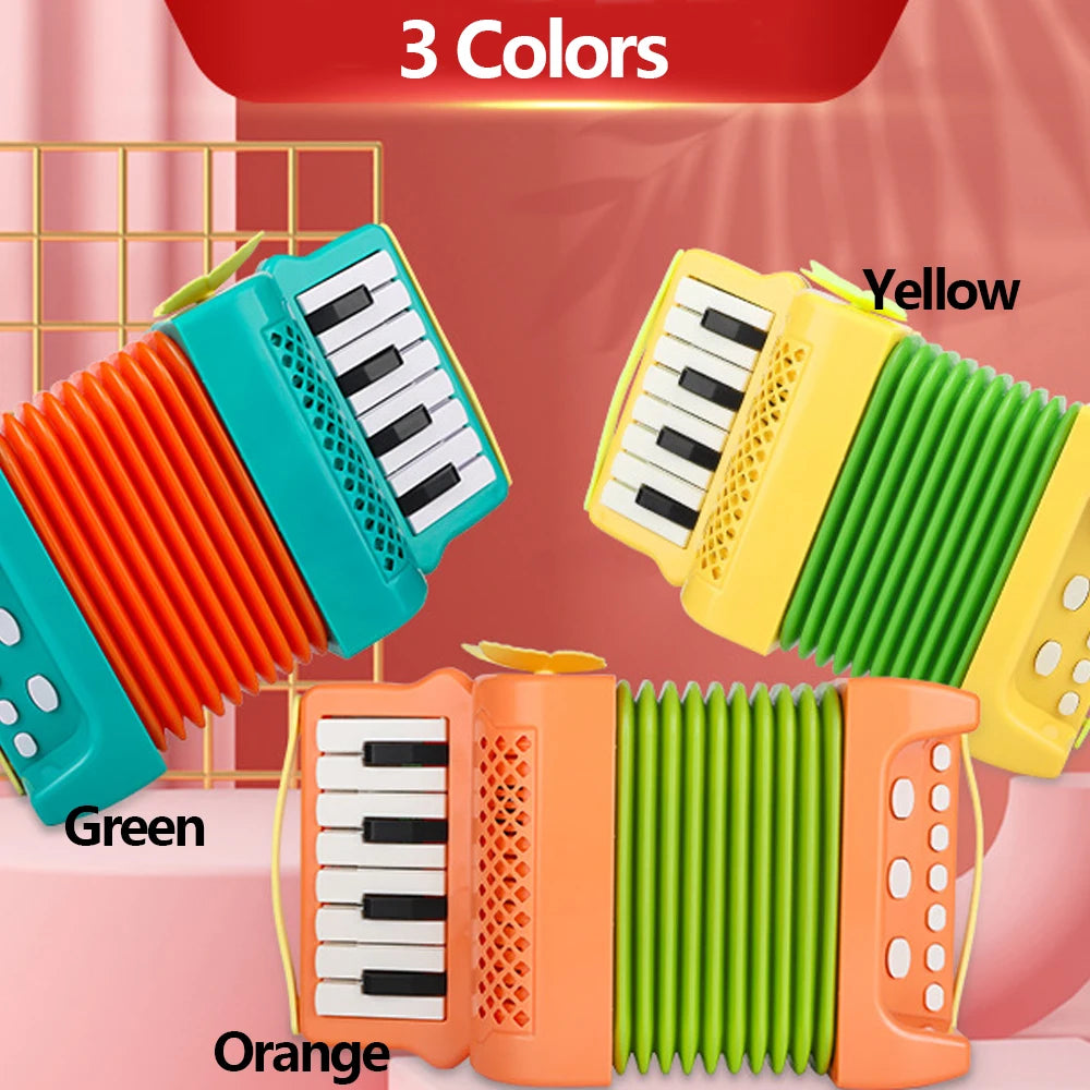 Accordion Toy for Kids | 10 Keys 8 Bass | Musical Instrument Educational Toy | Gifts for Toddlers, Beginners, Boys & Girls ShopOnlyDeal