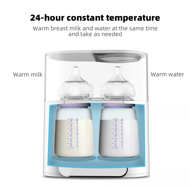 Baby Bottle Warmer Multi function Fast Baby Accessories Food Heater Milk Warmer Steriliser with ACcurate Temperature Control ShopOnlyDeal