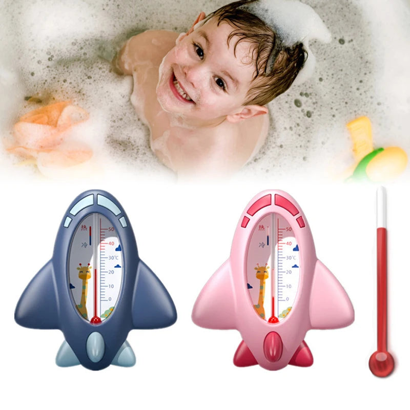 Aircraft Baby Bath Shower Water Thermometer Safe Temperature Sensor for Babies Floating Waterproof Shower Thermometer ShopOnlyDeal