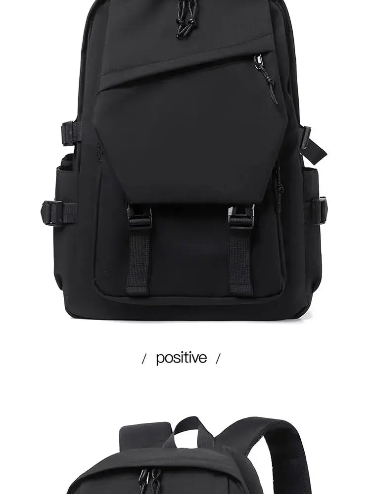 Fashionable and Functional 15 Inch Polyester Waterproof Men's Backpack - Perfect for Students and Professionals ShopOnlyDeal