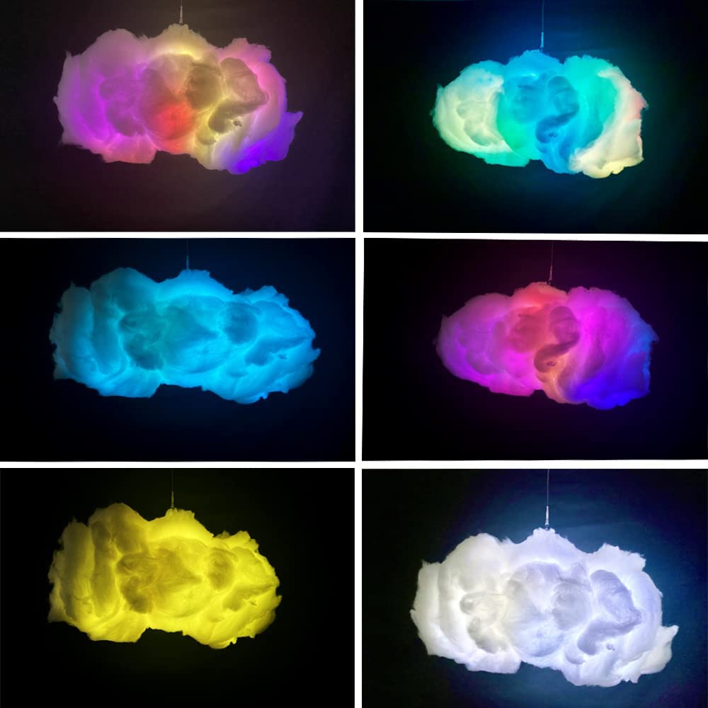 Cloud Light Smart Remote APP Thunder Cloud Light For E-sports Home Bedroom Decorations Atmosphere Lamp 3D Big Lightning ShopOnlyDeal