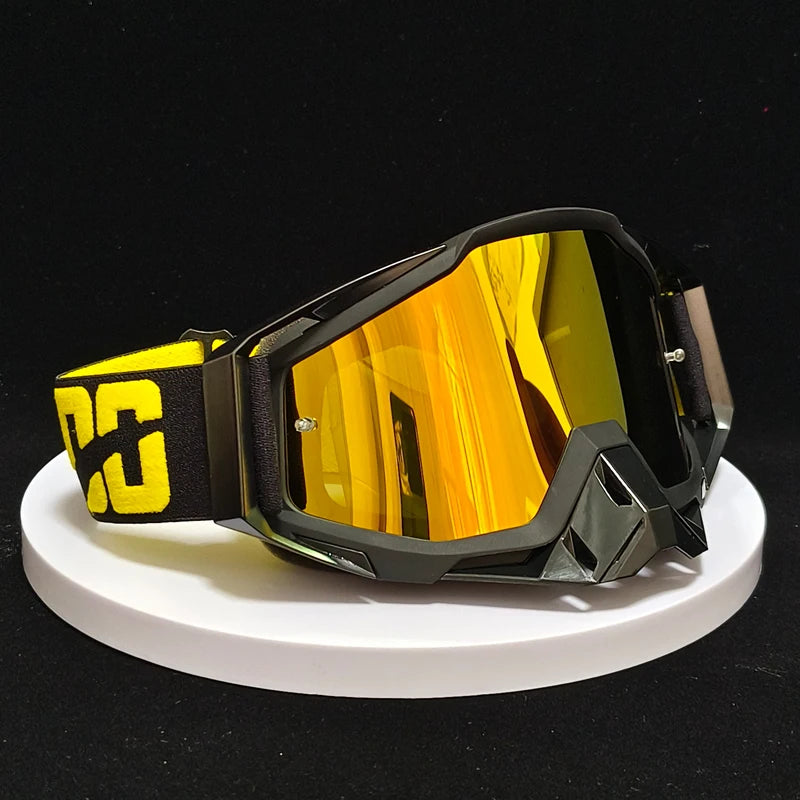 New Men's Motocross Goggles | Anti-Fog Enduro Motorcycle Glasses | Dirt Bike MX MTB Riding Sunglasses with HD Mirrored Lens ShopOnlyDeal