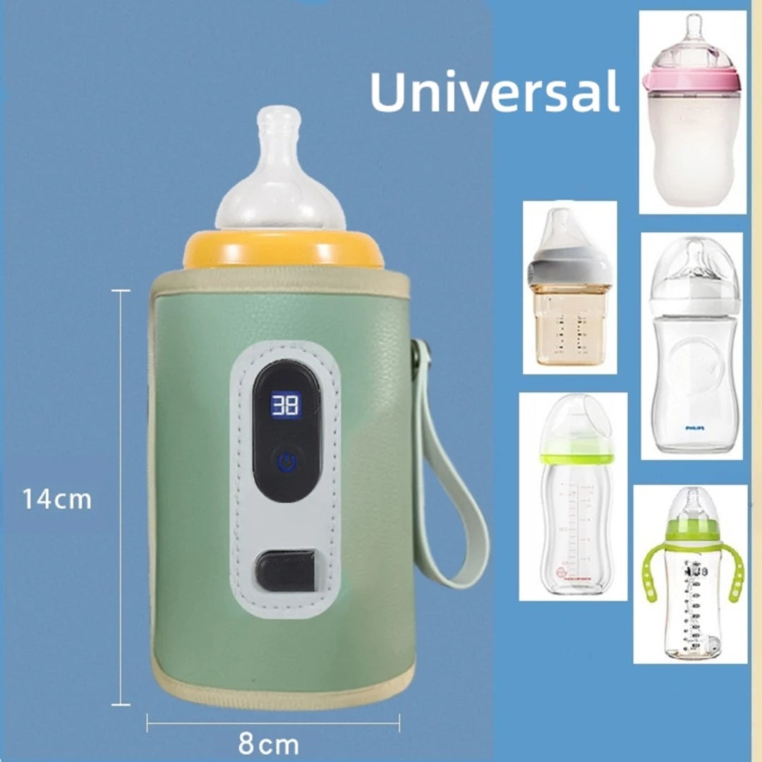 Portable USB Baby Milk Warmer | Nursing Bottle Heater for Car & Outdoor Travel ShopOnlyDeal