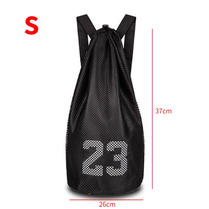 Basketball BagBasketball BagTraining Sports Backpack Fitness Backpack Storage BagFootball Volleyball Net Pocket Bag ShopOnlyDeal