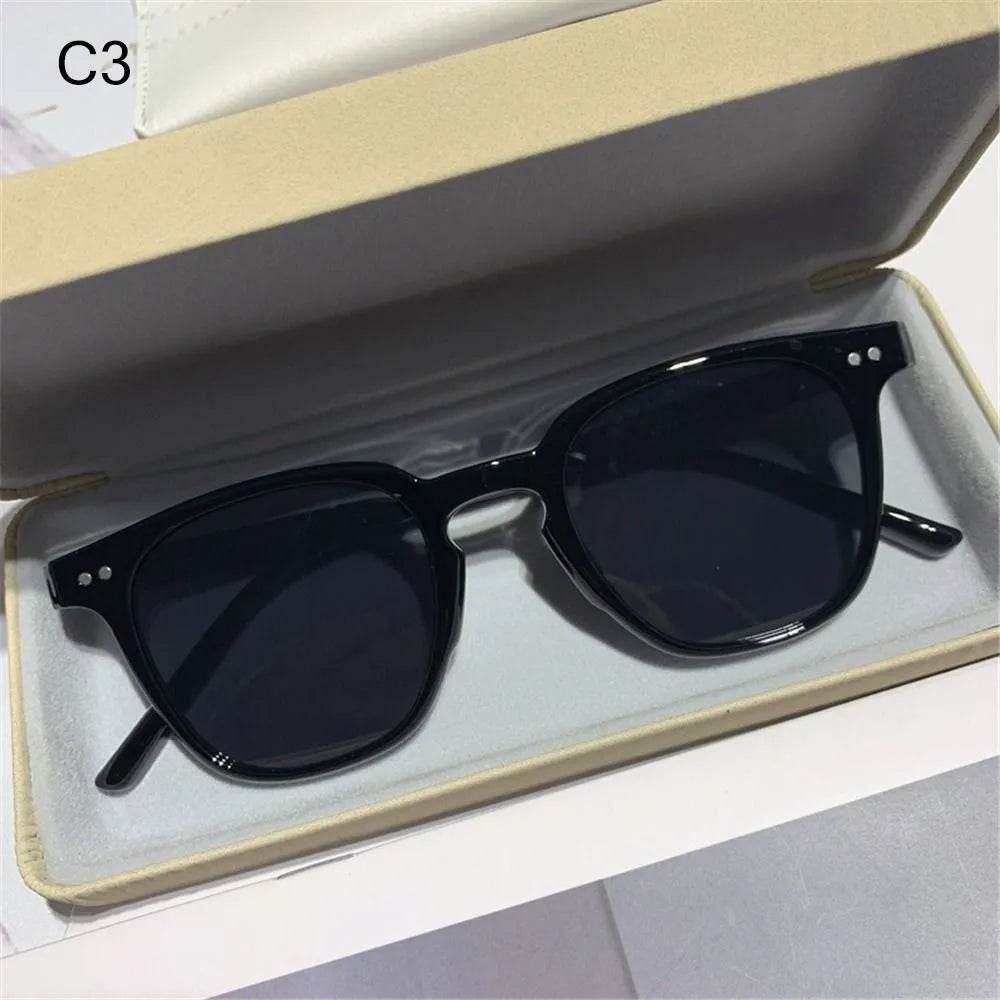 Vintage Square Sunglasses Women's Fashion Oversized Sunglasses Men Shades Black Sun Glasses UV400 Eyewear ShopOnlyDeal
