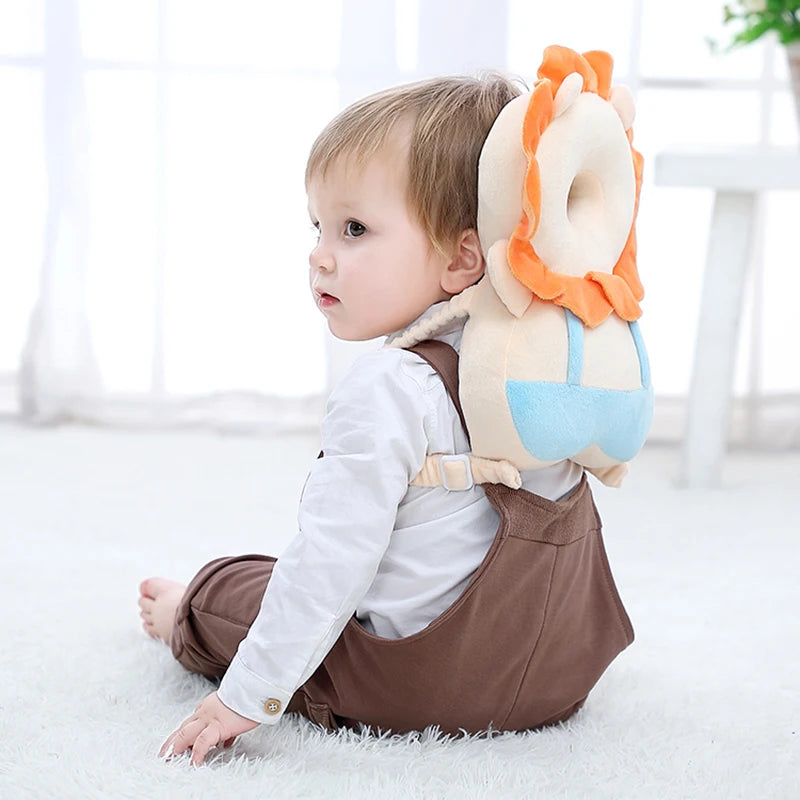 Baby Head Protection Backpack Pillow | Toddler Head Safety Pad Cushion | Anti-Fall Protection Pillow | Highly Elastic & Breathable ShopOnlyDeal