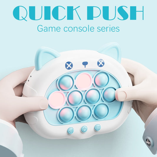 Quick Push Game Machine Silicone Press Toy Boys and Girls Children's Party Toy Electronic Sound Toy Fingertip Ground Mouse Toy ShopOnlyDeal