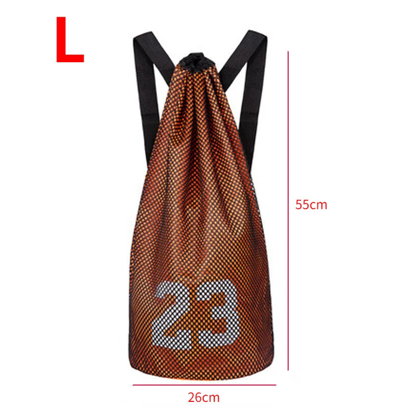 Basketball BagBasketball BagTraining Sports Backpack Fitness Backpack Storage BagFootball Volleyball Net Pocket Bag ShopOnlyDeal