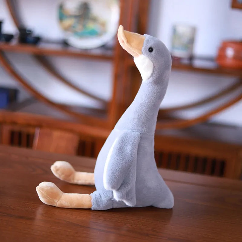 35cm Cute Long Neck Goose Stuffed Plush Doll Soft Stuffed Dolls Plushie Animals Toys For Kids Baby Children Birthday Gifts ShopOnlyDeal