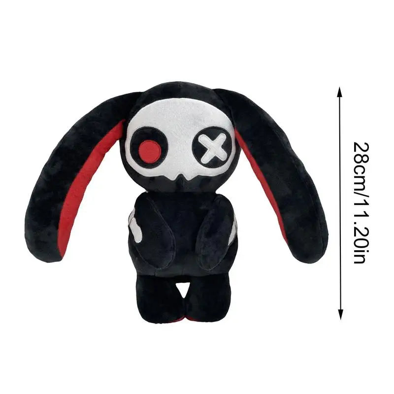 New Dark Reborn Rabbit Doll Plush Toy - Dreadful Scary Bunny Plush Pillow - Gothic Home Decor - Long Ears Rabbit Horror Doll - Kids Toys ShopOnlyDeal