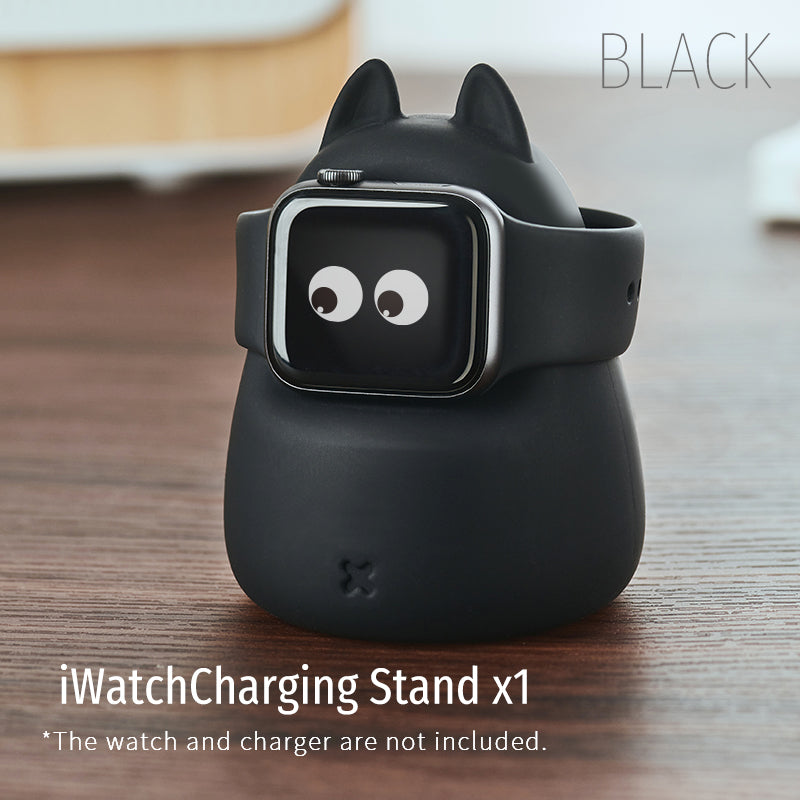 Silicone Charge Stand Station Dock For Apple Watch  7 6 5 4 3 se 44/40/45/41/42/38mm iWatch Charging Accessories ShopOnlyDeal