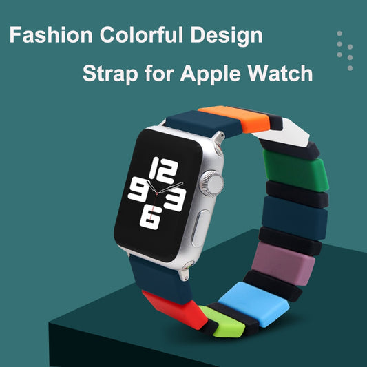 Silicone Strap for Apple Watch Band 7 6 5 4 3 SE Rubber Correa Apple Watch 45 41 44 40 42 38 Elastic Belt Solo Loop for iWatch ShopOnlyDeal