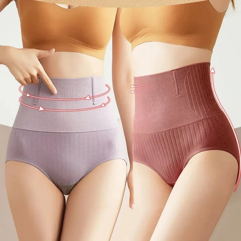 Belly Slimming Panties Waist Trainer Body Shaper Women Tummy Control Underwear Butt Lifter Pants Postpartum High Waist Shapewear ShopOnlyDeal