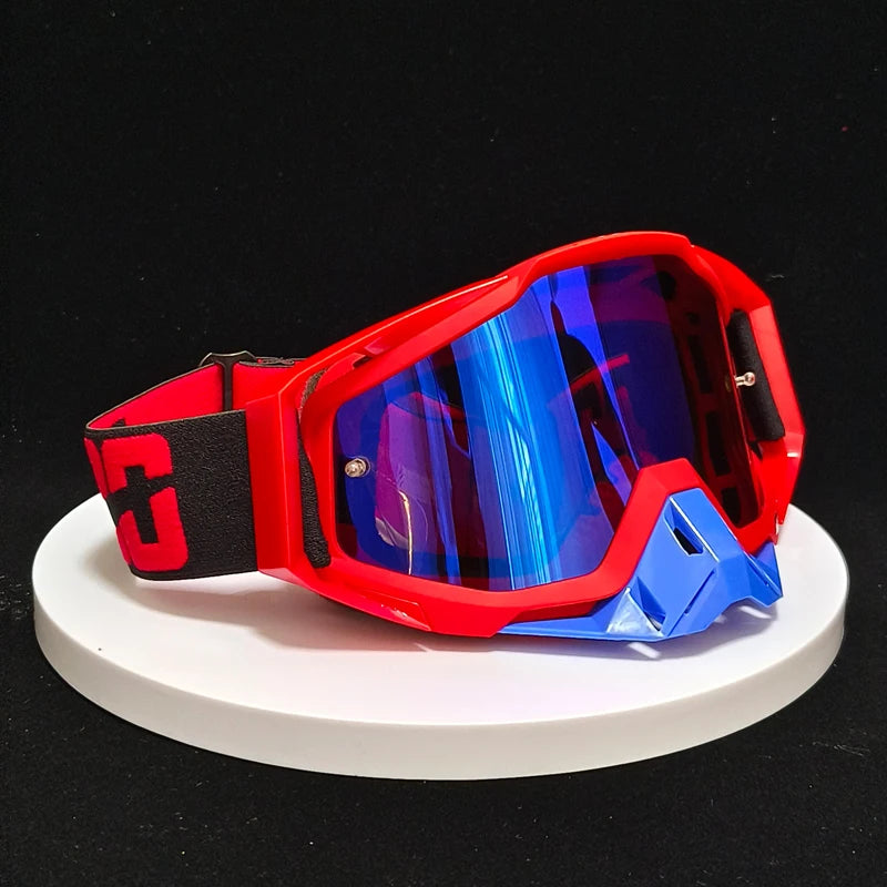 New Men's Motocross Goggles | Anti-Fog Enduro Motorcycle Glasses | Dirt Bike MX MTB Riding Sunglasses with HD Mirrored Lens ShopOnlyDeal