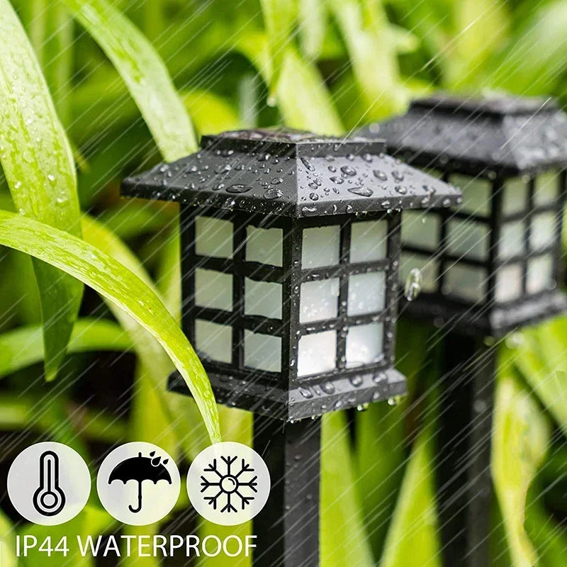 Solar LED Pathway Lights | Outdoor Waterproof Walkway & Garden Decor | Street Lamp Style for Landscape, Yard, Patio, & Driveway ShopOnlyDeal