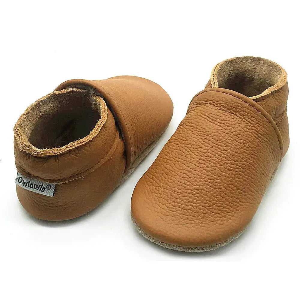 Soft Cow Leather Bebe Baby Shoes: Newborn Booties for Infant Toddler Moccasins - Ideal First Walkers' Slippers ShopOnlyDeal