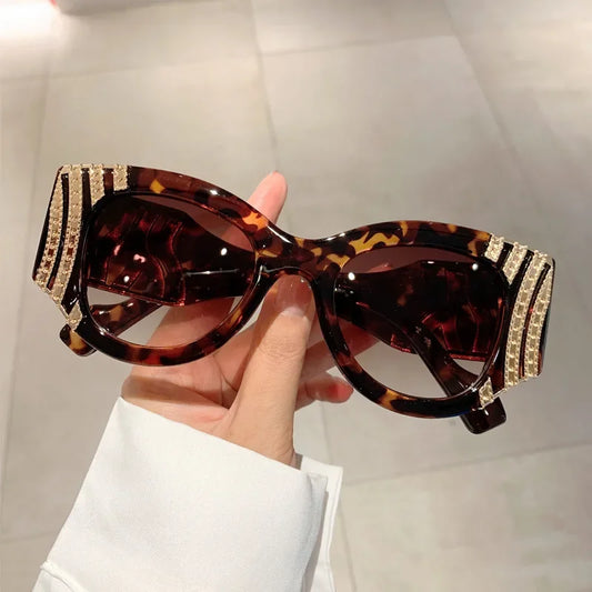 Big Frame Cat Eye Sunglasses Women Fashion Vintage Trendy Sun Glasses Punk Oversized Luxury Brand Designer Sexy Ladies Shades ShopOnlyDeal