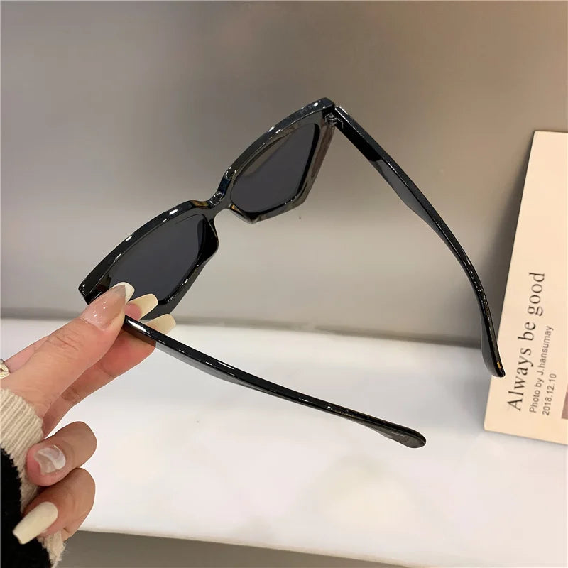 New Fashion Cat Eye Sunglass Trendy Female Eyewear Luxury Brand Designer Popular Women Travelling Sun Shades Glasse ShopOnlyDeal