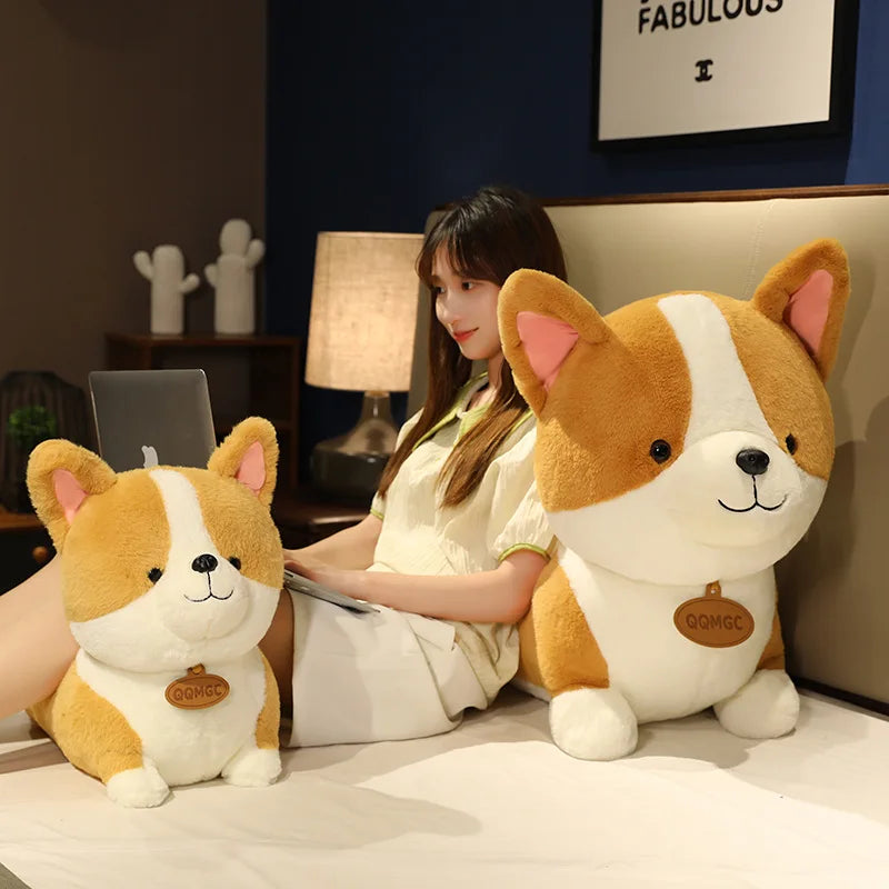 New Plush Fluffy Corgi Pillow - Cute Sexy Ass Dog Plushie Dolls - Stuffed Soft Animal Toys - Creative Gifts (25-55CM) ShopOnlyDeal