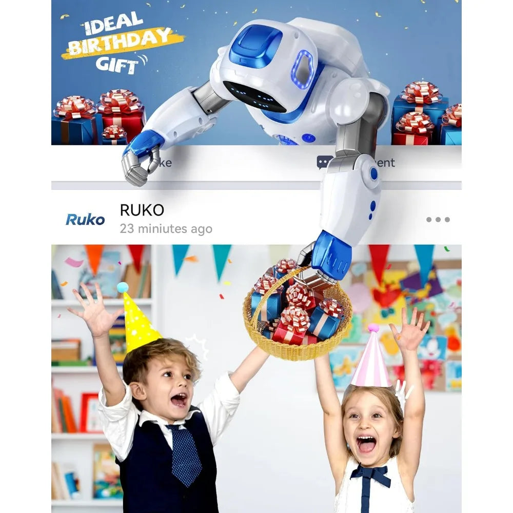 Smart Robots for Kids, Large Programmable Interactive RC Robot with Voice Control, APP Control ShopOnlyDeal