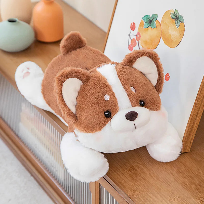 New Corgi Dog Plush Toy - Cute Kawaii Stuffed Soft Doll - Sofa Cushion - Accompany Pillow - Toys Gift ShopOnlyDeal