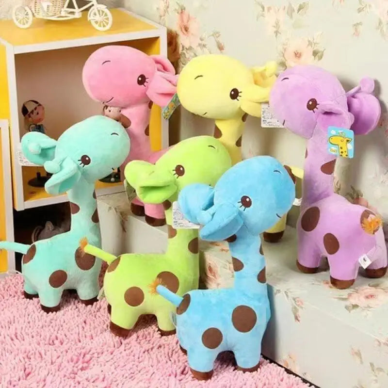 Eco-Friendly Soft Plush Giraffe Toy for Kids | Cute Animal Doll Birthday Gift ShopOnlyDeal