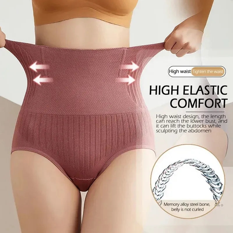 Belly Slimming Panties Waist Trainer Body Shaper Women Tummy Control Underwear Butt Lifter Pants Postpartum High Waist Shapewear ShopOnlyDeal