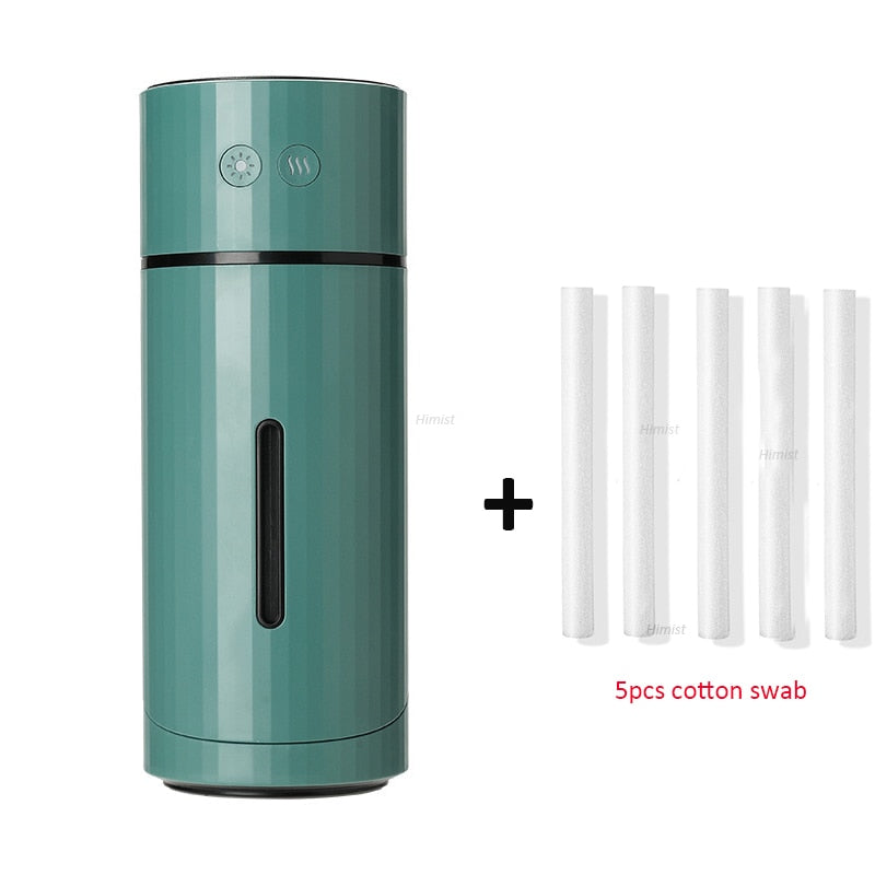 Aromatherapy Wireless Air Humidifier USB 260ML Diffuser 1000mAh Rechargeable Battery Ultrasonic Cool Mist Maker Quiet Fogger ShopOnlyDeal