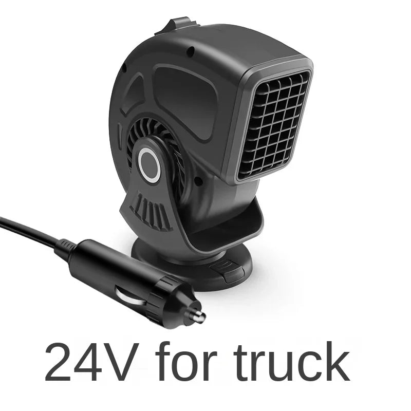 2 IN1 12V 150W Portable Car Heater Electric Cooling Heating Fan 360-Degree Electric Dryer Windshield Defogging Demister Defroste ShopOnlyDeal