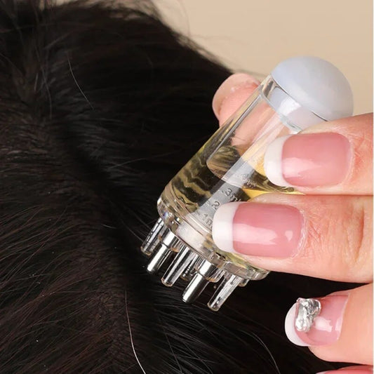 Mini Massage Comb Scalp Applicator Liquid Comb Portable Essential Oil Liquid Guiding Massager Anti Hair Loss Scalp Care Tools ShopOnlyDeal