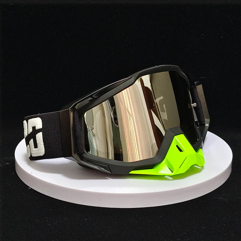 New Men's Motocross Goggles | Anti-Fog Enduro Motorcycle Glasses | Dirt Bike MX MTB Riding Sunglasses with HD Mirrored Lens ShopOnlyDeal