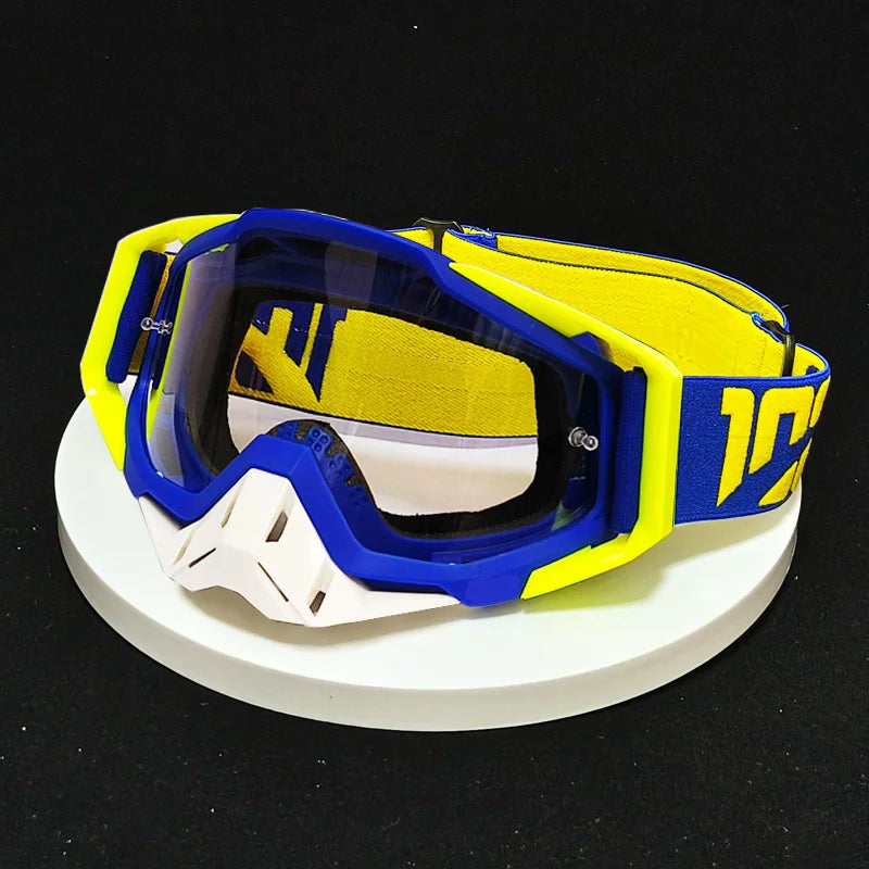 New Men's Motocross Goggles | Anti-Fog Enduro Motorcycle Glasses | Dirt Bike MX MTB Riding Sunglasses with HD Mirrored Lens ShopOnlyDeal