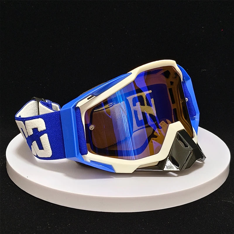 New Men's Motocross Goggles | Anti-Fog Enduro Motorcycle Glasses | Dirt Bike MX MTB Riding Sunglasses with HD Mirrored Lens ShopOnlyDeal