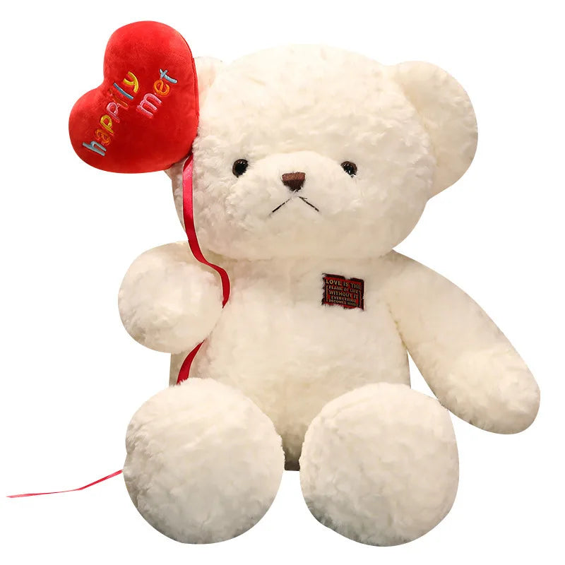 Confession Love Balloon Teddy Bear Plush Toy - Creative Gift for Girls on Tanabata and Valentine's Day 🎈🧸💕 ShopOnlyDeal