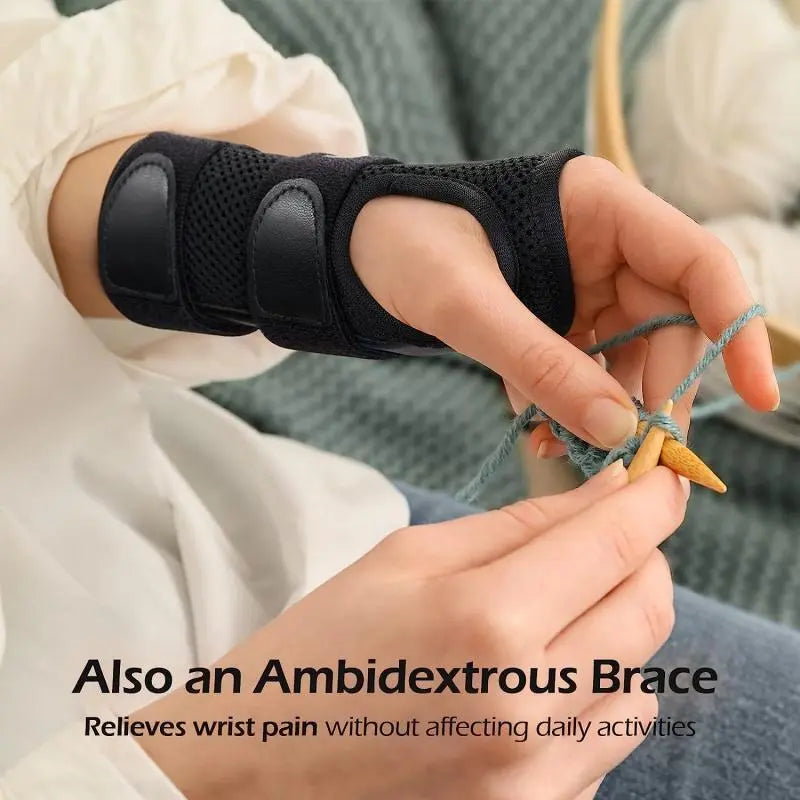 Adjustable Wrist Stabilizer Brace: Optimal Support for Carpal Tunnel, Tendonitis, and Arthritis Relief Yahame Healthy Store