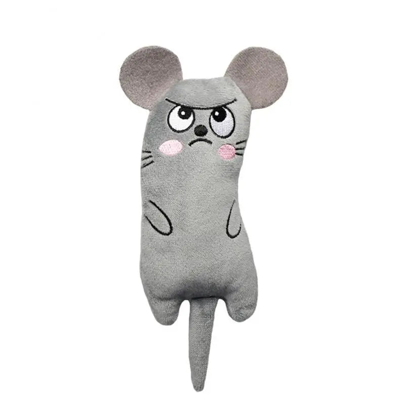 Cute Cat Toys Funny Interactive Plush Cat Toy Mini Teeth Grinding Catnip Toys Kitten Chewing Mouse Toy Pets Supplies Accessories ShopOnlyDeal