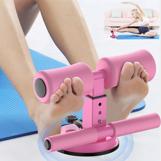 Gym Equipment Exercised Abdomen Arms Stomach Thighs LegsThin Fitness  Suction Cup Type Sit Up Bar Self-Suction abs machine ShopOnlyDeal