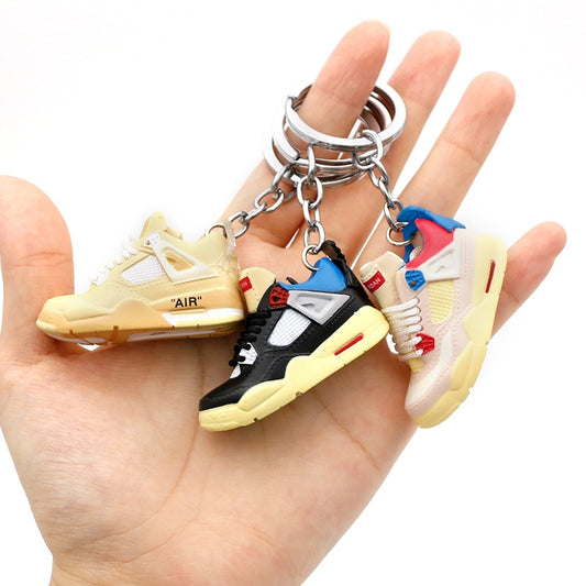 New 3D mini Shoes Model Car Keychain Anime Peripheral Model Bag Pendant keyring Trend Creative Ornaments Collectible Gift ShopOnlyDeal