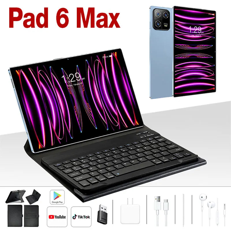 Original New Tablet PC Mi Pad 6 Max 16G+1TB Android13 Tablets 11.0inch 8800mAh Tablets Global 5G Dual SIM Card mi Pad 6 Pro ShopOnlyDeal